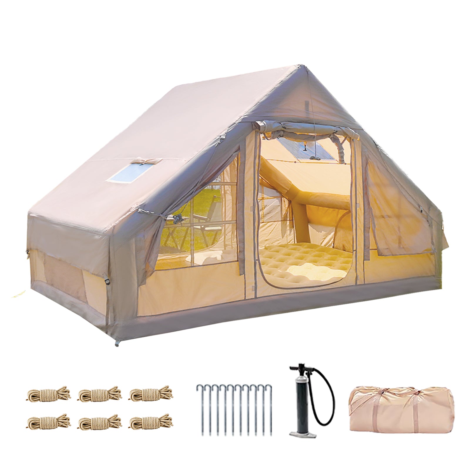 VELOCAMP™ Luxury Air Tent for 4-8 people